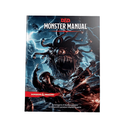 D&D Monster Manual 5th Edition - The Mage's Emporium Golem Games Golem Games Shopify Collective Used English Japanese Style Comic Book