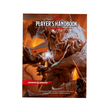 D&D Player’s Handbook 5th Edition - The Mage's Emporium Golem Games Golem Games Shopify Collective Used English Japanese Style Comic Book