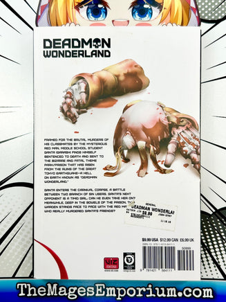 Deadman Wonderland Vol 3 - The Mage's Emporium Viz Media 2409 BackInStock Used English Manga Japanese Style Comic Book