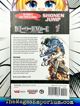 Death Note Vol 1 - The Mage's Emporium Viz Media 2404 bis3 copydes Used English Manga Japanese Style Comic Book