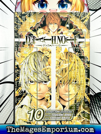 Death Note Vol 10 - The Mage's Emporium Viz Media 2406 bis1 copydes Used English Japanese Style Comic Book