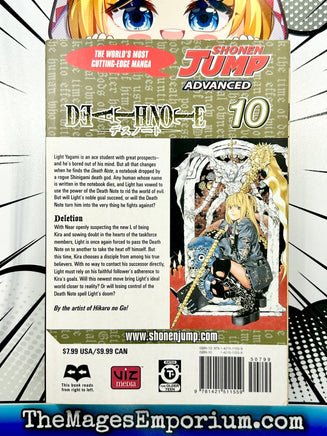 Death Note Vol 10 - The Mage's Emporium Viz Media 2406 bis1 copydes Used English Japanese Style Comic Book