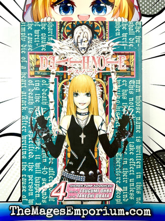 Death Note Vol 4 - The Mage's Emporium Viz Media 2410 BackInStock Used English Manga Japanese Style Comic Book