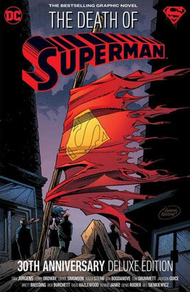 Death Of Superman 30th Anniversary Deluxe Edition Hardcover - The Mage's Emporium The Multiverse Shopify Collective The Multiverse Used English Graphic Novels Japanese Style Comic Book