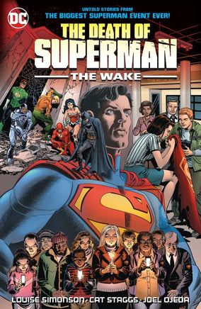 DEATH OF SUPERMAN THE WAKE TP - The Mage's Emporium The Multiverse Shopify Collective The Multiverse Used English Graphic Novels Japanese Style Comic Book