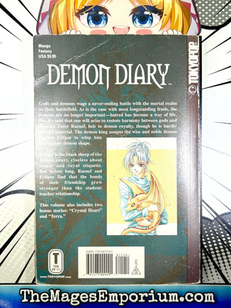 Demon Diary Vol 1 - The Mage's Emporium Tokyopop 2501 BackInStock Used English Manga Japanese Style Comic Book