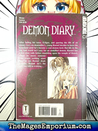 Demon Diary Vol 2 - The Mage's Emporium Tokyopop 2501 BackInStock Used English Manga Japanese Style Comic Book