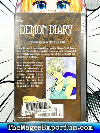 Demon Diary Vol 4 - The Mage's Emporium Tokyopop 2404 bis3 copydes Used English Manga Japanese Style Comic Book