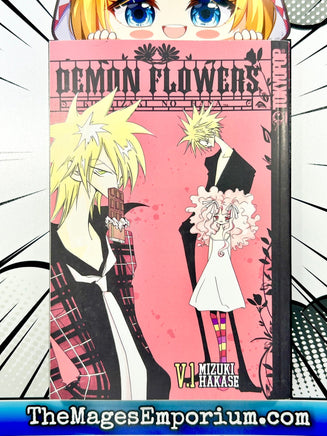Demon Flowers Vol 1 - The Mage's Emporium Tokyopop 2404 alltags description Used English Manga Japanese Style Comic Book