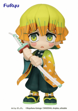 Demon Slayer (Kimetso no Yaiba) Zenitsu Agatsuma TOONIZE Figure, 4.9" Cartoon Color - The Mage's Emporium Super Anime Store Shopify Collective Super Anime Store Used English Figures Japanese Style Comic Book
