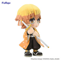 Demon Slayer (Kimetso no Yaiba) Zenitsu Agatsuma TOONIZE Figure, 4.9" Normal Color - The Mage's Emporium Super Anime Store Shopify Collective Super Anime Store Used English Figures Japanese Style Comic Book
