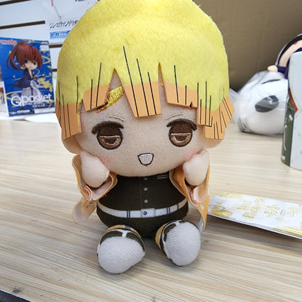 Demon Slayer Kimetsu No Yaiba Bofuto Meigurumi Plush Zenitsu Agatsuma (Japanese Market) - The Mage's Emporium Super Anime Store Shopify Collective Super Anime Store Used English Plushies Japanese Style Comic Book