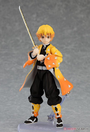 Demon Slayer: Kimetsu no Yaiba figma 522 Zenitsu Agatsuma (PVC Figure) - The Mage's Emporium Super Anime Store Shopify Collective Super Anime Store Used English Figures Japanese Style Comic Book