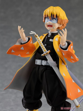 Demon Slayer: Kimetsu no Yaiba figma 522 Zenitsu Agatsuma (PVC Figure) - The Mage's Emporium Super Anime Store Shopify Collective Super Anime Store Used English Figures Japanese Style Comic Book