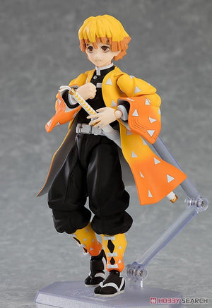 Demon Slayer: Kimetsu no Yaiba figma 522 Zenitsu Agatsuma (PVC Figure) - The Mage's Emporium Super Anime Store Shopify Collective Super Anime Store Used English Figures Japanese Style Comic Book