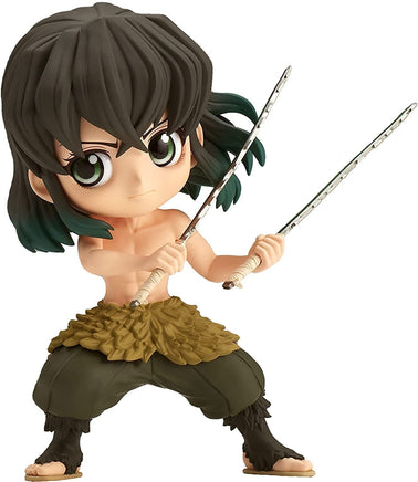 Demon Slayer Kimetsu No Yaiba - Q posket - Inosuke Hashibira II Version B Figure - The Mage's Emporium Super Anime Store Shopify Collective Super Anime Store Used English Figures Japanese Style Comic Book