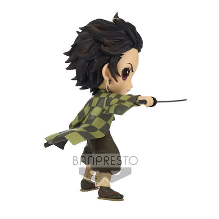 Demon Slayer - Kimetsu no Yaiba - Q posket - Tanjiro Kamado III - (Ver. B) Figure - The Mage's Emporium Super Anime Store Shopify Collective Super Anime Store Used English Figures Japanese Style Comic Book