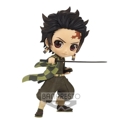 Demon Slayer - Kimetsu no Yaiba - Q posket - Tanjiro Kamado III - (Ver. B) Figure - The Mage's Emporium Super Anime Store Shopify Collective Super Anime Store Used English Figures Japanese Style Comic Book