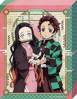 Demon Slayer Kimetsu No Yaiba Tanjiro and Nezuko Artboard Jigsaw Puzzle - Canvas Style - The Mage's Emporium Super Anime Store Shopify Collective Super Anime Store Used English Towels Japanese Style Comic Book