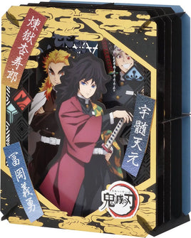 Demon Slayer Kimetsu No Yaiba Water Pillar & Flame Pillar & Sound Pillar Paper Teather - The Mage's Emporium Super Anime Store Shopify Collective Super Anime Store Used English Manga Japanese Style Comic Book