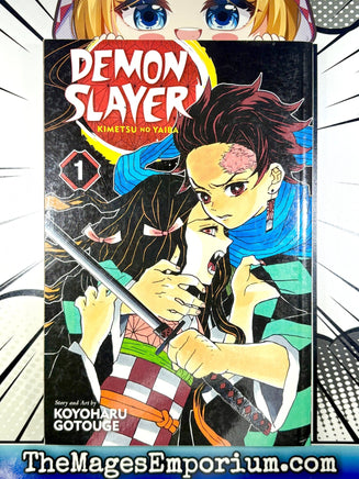 Demon Slayer Vol 1 - The Mage's Emporium Viz Media 2412 BackInStock Used English Manga Japanese Style Comic Book