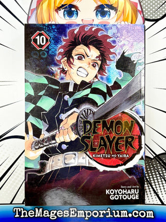 Demon Slayer Vol 10 - The Mage's Emporium Viz Media outofstock Used English Manga Japanese Style Comic Book