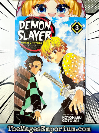 Demon Slayer Vol 3 - The Mage's Emporium Viz Media 2501 BackInStock Used English Manga Japanese Style Comic Book