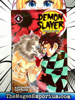 Demon Slayer Vol 4 - The Mage's Emporium Viz Media 2411 BackInStock Used English Manga Japanese Style Comic Book