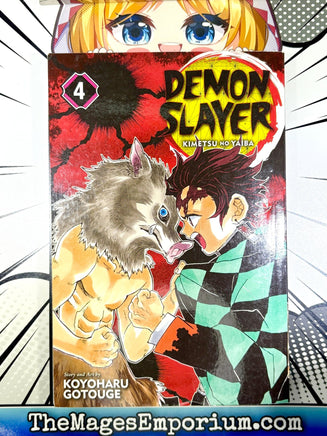 Demon Slayer Vol 4 - The Mage's Emporium Viz Media 2501 BackInStock Used English Manga Japanese Style Comic Book