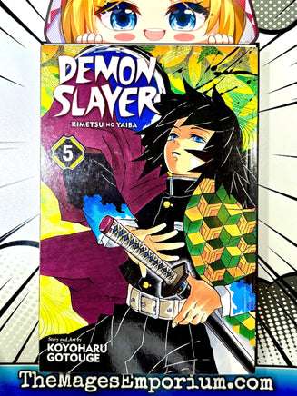 Demon Slayer Vol 5 - The Mage's Emporium Viz Media 2410 BackInStock Used English Manga Japanese Style Comic Book