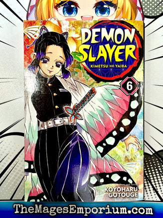 Demon Slayer Vol 6 - The Mage's Emporium Viz Media 2411 BackInStock Used English Manga Japanese Style Comic Book