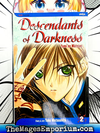 Descendants of Darkness Vol 2 - The Mage's Emporium Viz Media 2412 BackInStock Used English Manga Japanese Style Comic Book