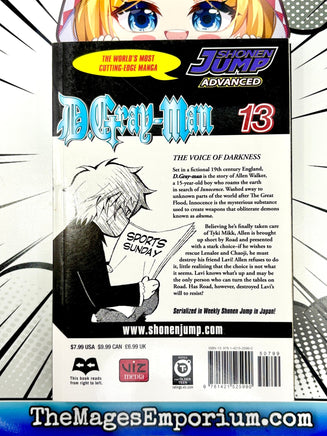 D.Gray - Man Vol 13 - The Mage's Emporium Viz Media 2502 BackInStock Used English Manga Japanese Style Comic Book