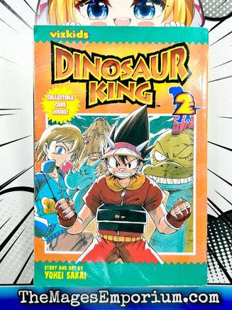 Dinosaur King Vol 2 Ex Library - The Mage's Emporium Viz Media 2405 alltags description Used English Manga Japanese Style Comic Book