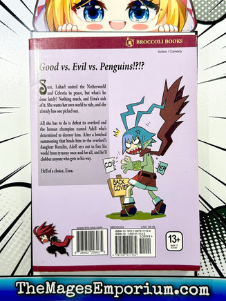 Disgaea 2 Vol 1 - The Mage's Emporium Broccoli Books 2407 bis1 comedy Used English Manga Japanese Style Comic Book