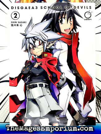 Disgaea 3 School of Devils Vol 2 - The Mage's Emporium Udon 2409 UPDATEMETA Used English Manga Japanese Style Comic Book