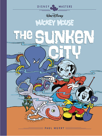 DISNEY MASTERS HC VOL 13 MURRY FALLBERG MOUSE SUNKEN CITY - The Mage's Emporium The Multiverse Shopify Collective The Multiverse Used English Graphic Novels Japanese Style Comic Book