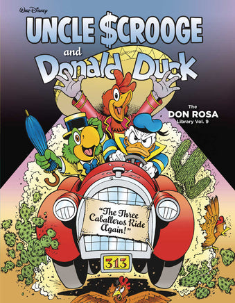 Disney Rosa Duck Library Hardcover Volume 09 Three Caballeros Ride - The Mage's Emporium The Multiverse outofstock Shopify Collective The Multiverse Used English Graphic Novels Japanese Style Comic Book