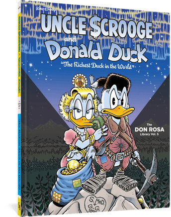 DISNEY ROSA DUCK LIBRARY HC VOL 05 RICHEST DUCK - The Mage's Emporium The Multiverse outofstock Shopify Collective The Multiverse Used English Graphic Novels Japanese Style Comic Book