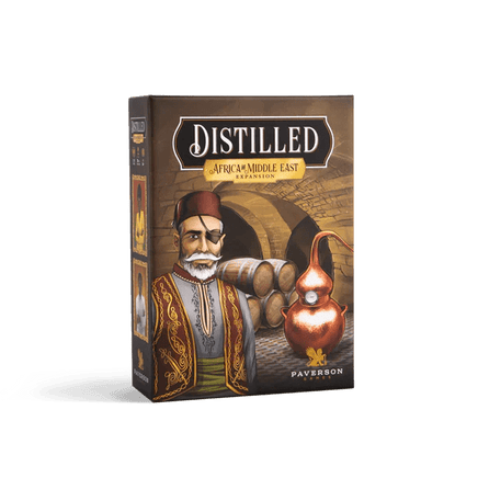 Distilled: Africa & Middle East Expansion - The Mage's Emporium Little Shop of Magic Little Shop of Magic Shopify Collective Used English Board Game Japanese Style Comic Book