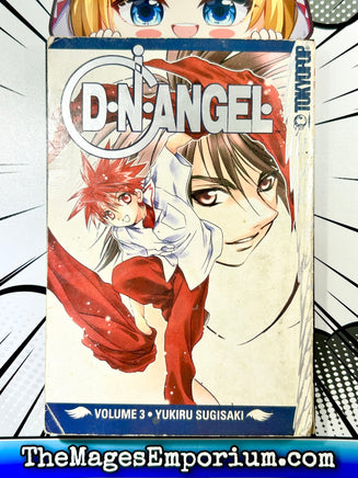 D.N. Angel Vol 3 - The Mage's Emporium Tokyopop 2409 BackInStock freebies Used English Manga Japanese Style Comic Book