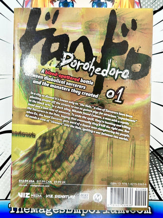 Dorohedoro Vol 1 - The Mage's Emporium Viz Media outofstock Used English Manga Japanese Style Comic Book