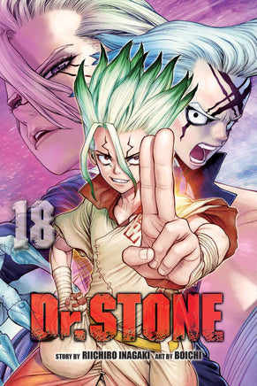 Dr Stone GN Volume 18 Brand New - The Mage's Emporium The Multiverse Shopify Collective The Multiverse Used English Manga Japanese Style Comic Book