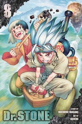 Dr Stone Graphic Novel Volume 08 - The Mage's Emporium The Multiverse outofstock Shopify Collective The Multiverse Used English Manga Japanese Style Comic Book