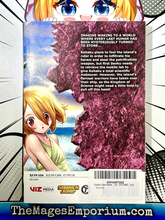 Dr. Stone Vol 13 - The Mage's Emporium Viz Media 2411 BackInStock Used English Manga Japanese Style Comic Book