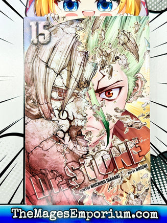 Dr. Stone Vol 15 - The Mage's Emporium Viz Media 2404 alltags bis2 Used English Manga Japanese Style Comic Book