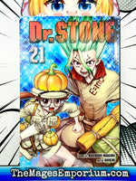 Dr. Stone Vol 21 - The Mage's Emporium Viz Media 2404 alltags description Used English Manga Japanese Style Comic Book