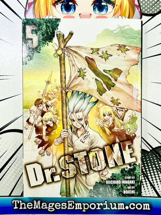 Dr. Stone Vol 5 - The Mage's Emporium Viz Media 2407 BackInStock UPDATEMETA Used English Manga Japanese Style Comic Book