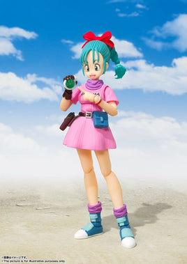 Dragon Ball - Bulma S.H Figuarts Action Figure (Re - Run) (Adventure Begins Ver.) - The Mage's Emporium Super Anime Store Shopify Collective Super Anime Store Used English Figures Japanese Style Comic Book