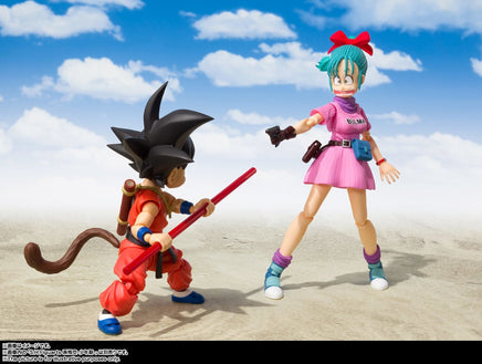 Dragon Ball - Bulma S.H Figuarts Action Figure (Re - Run) (Adventure Begins Ver.) - The Mage's Emporium Super Anime Store Shopify Collective Super Anime Store Used English Figures Japanese Style Comic Book